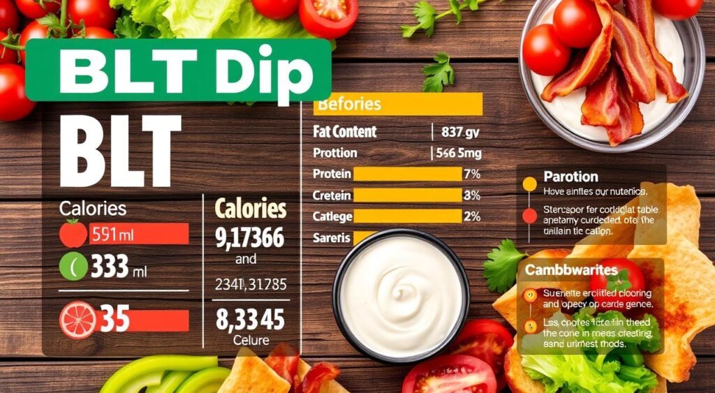 BLT Dip Nutrition Facts BLT Dip Nutrition Facts