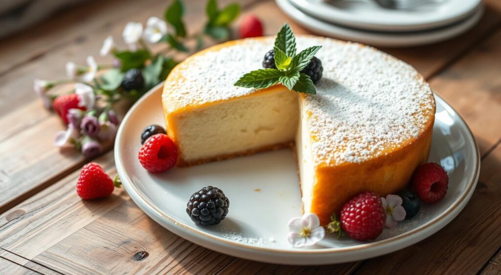 Classic Vanilla Cottage Cheese Cake Classic Vanilla Cottage Cheese Cake