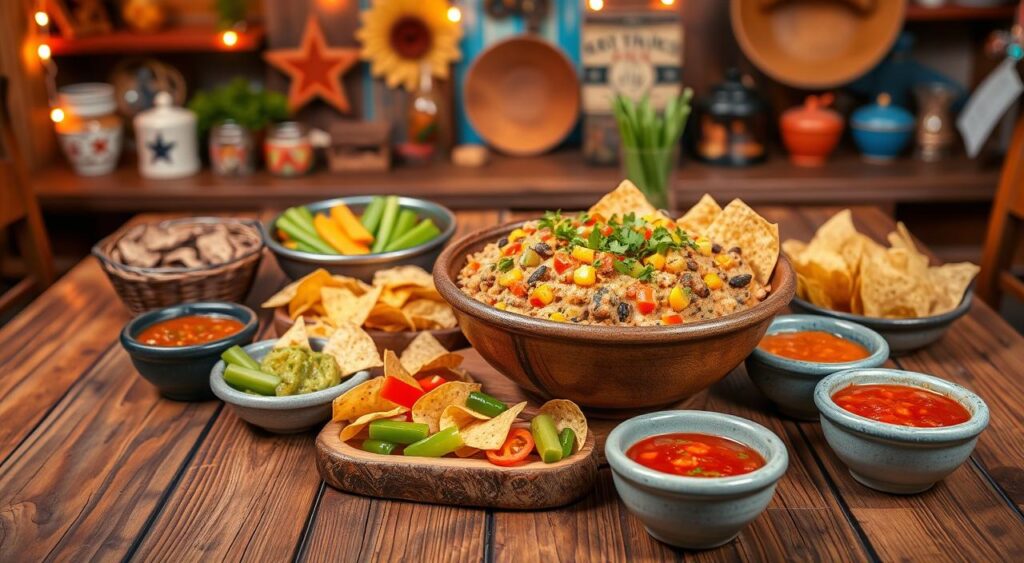 Cowboy Dip Party Appetizer Serving Ideas Cowboy Dip Party Appetizer Serving Ideas