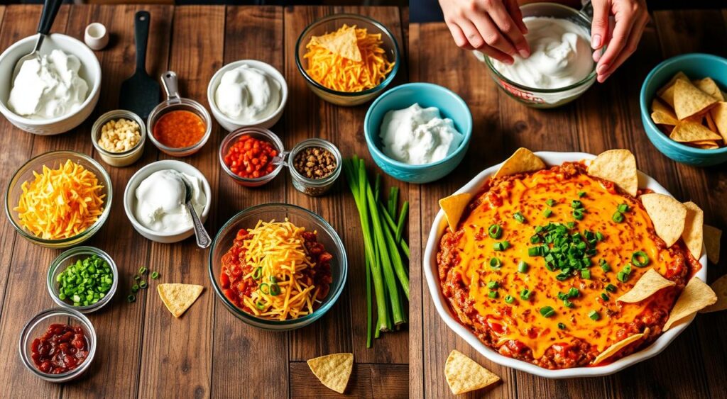 Cowboy Dip Preparation Steps Cowboy Dip Preparation Steps
