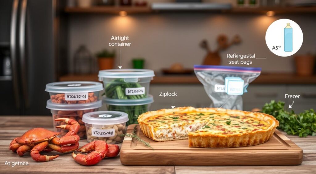 Crab Quiche Storage Guidelines Crab Quiche Storage Guidelines