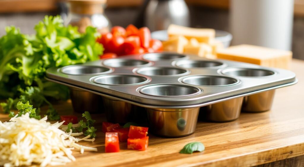 Muffin Tin for Easy Taco Cups Muffin Tin for Easy Taco Cups