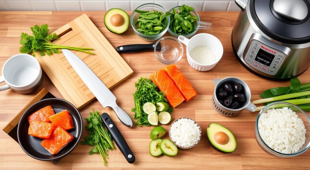 Salmon Poke Bowl Kitchen Tools Salmon Poke Bowl Kitchen Tools