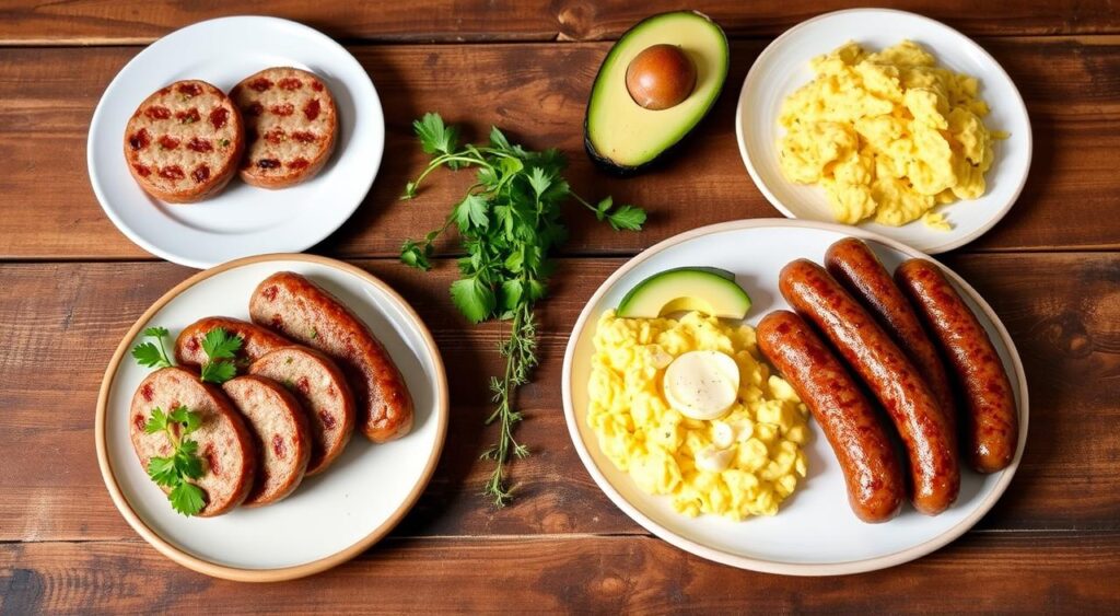 Turkey Sausage Patties and Breakfast Sausage Links Comparison Turkey Sausage Patties and Breakfast Sausage Links Comparison