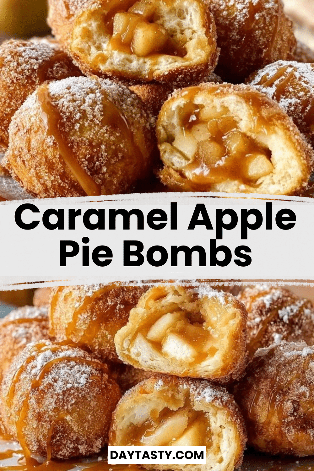Caramel Apple Pie Bombs