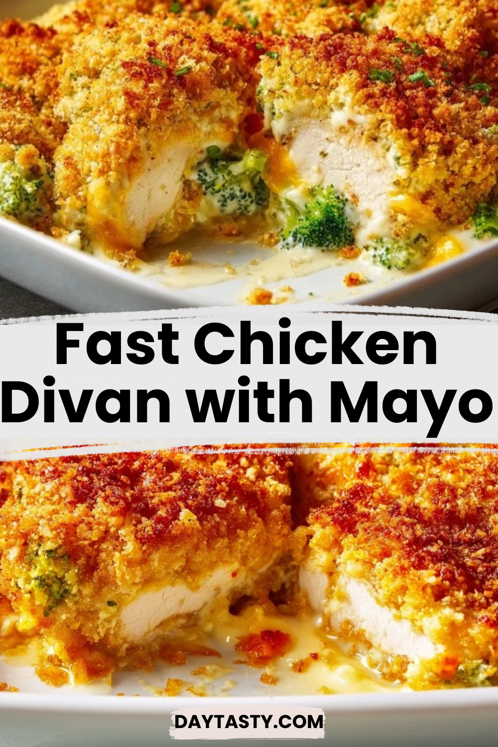 Fast Chicken Divan with Mayo

