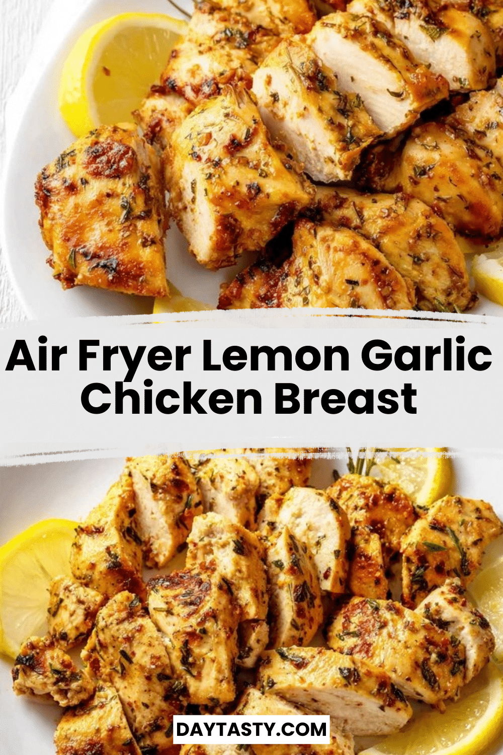 Air Fryer Lemon Garlic Chicken Breast