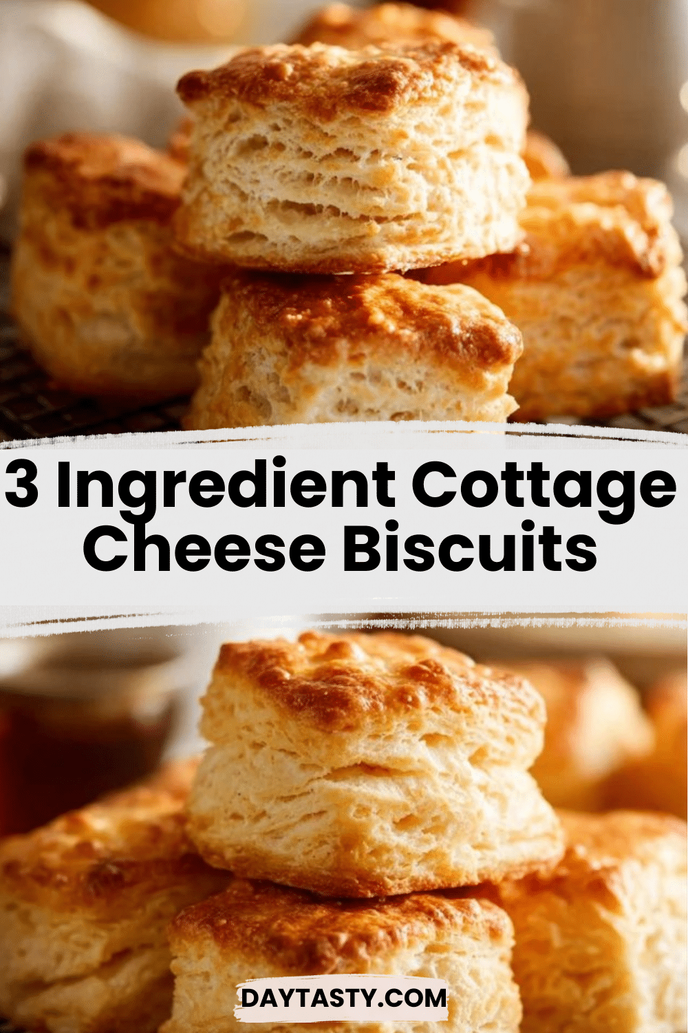3 Ingredient Cottage Cheese Biscuits