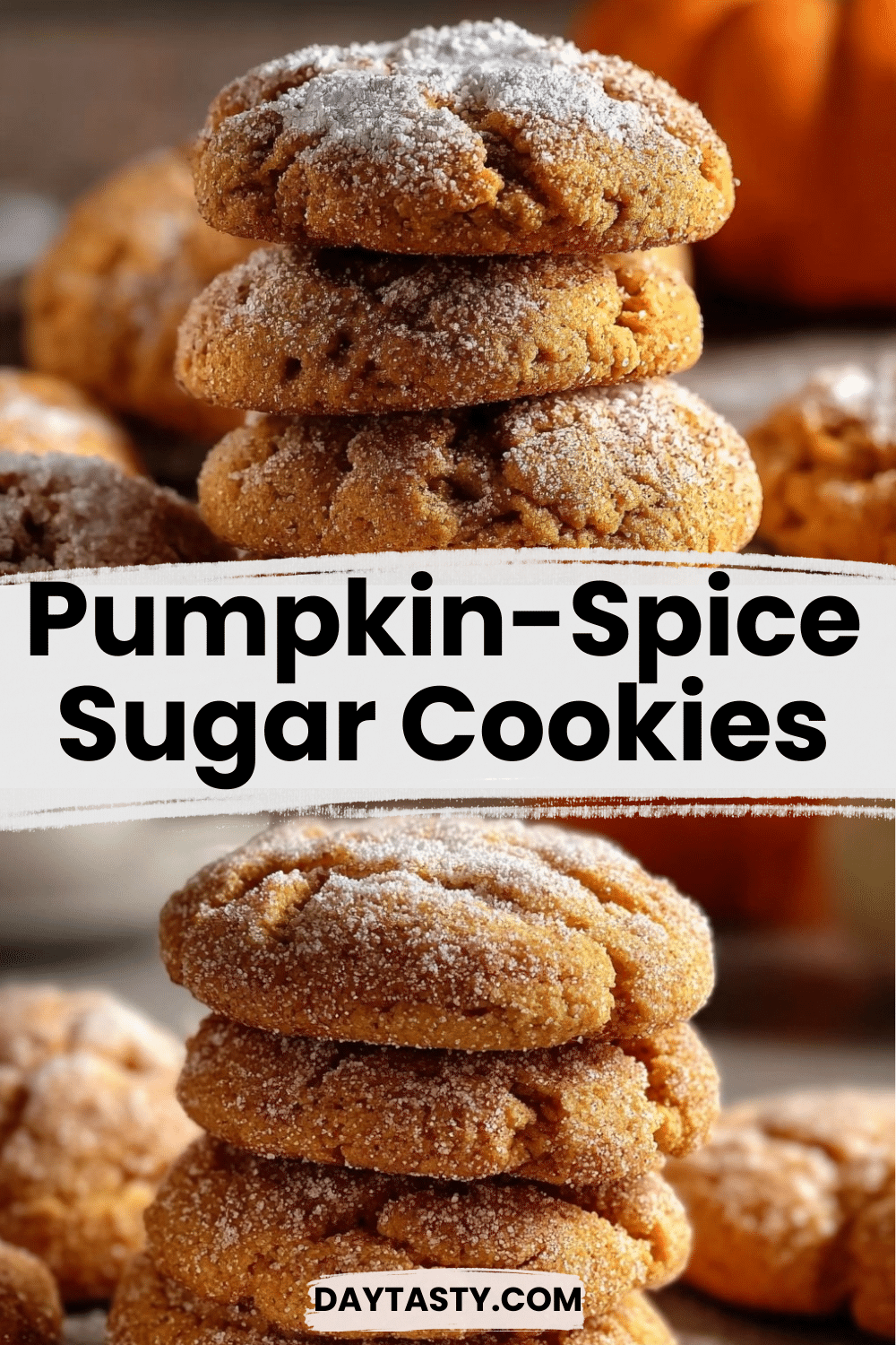 Pumpkin-Spice Sugar Cookies

