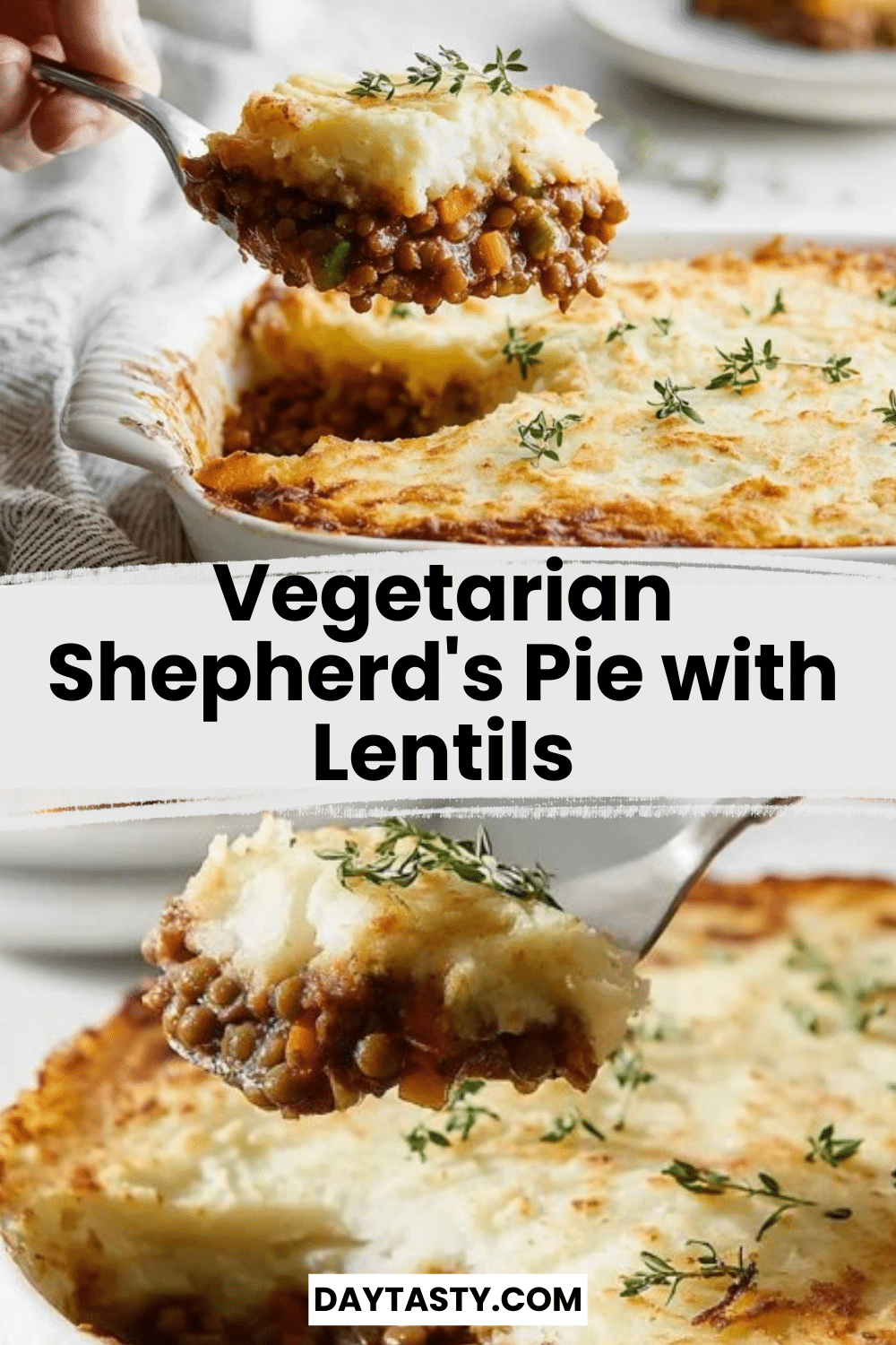 Vegetarian Shepherd's Pie with Lentils