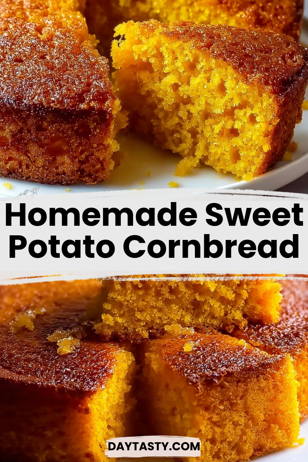 Homemade Sweet Potato Cornbread

