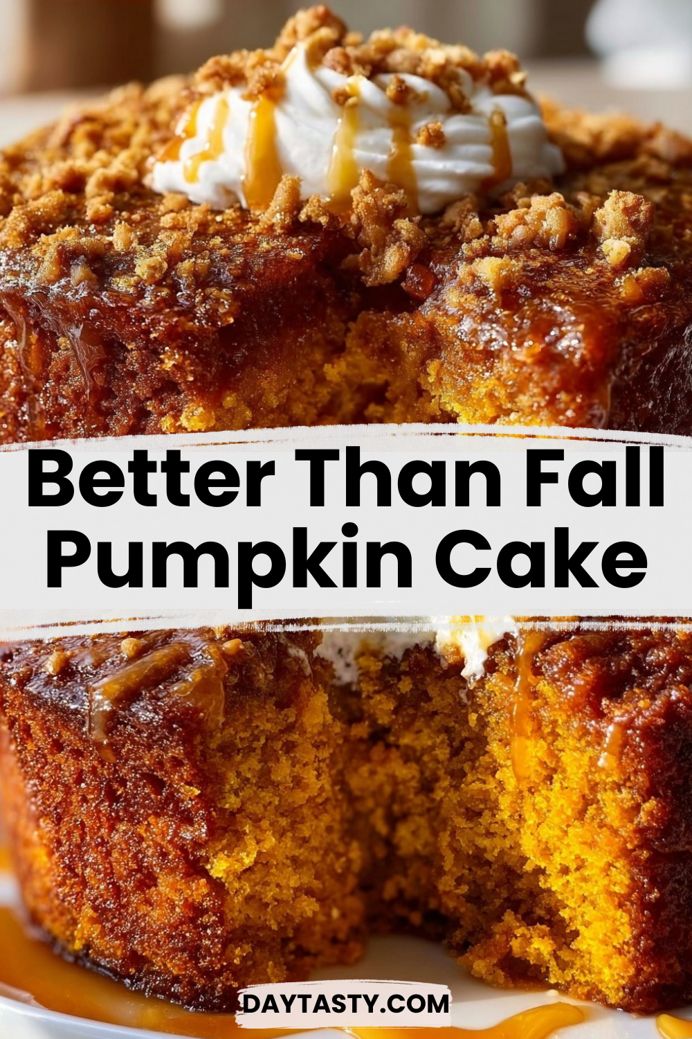 Better Than Fall Pumpkin Cake

