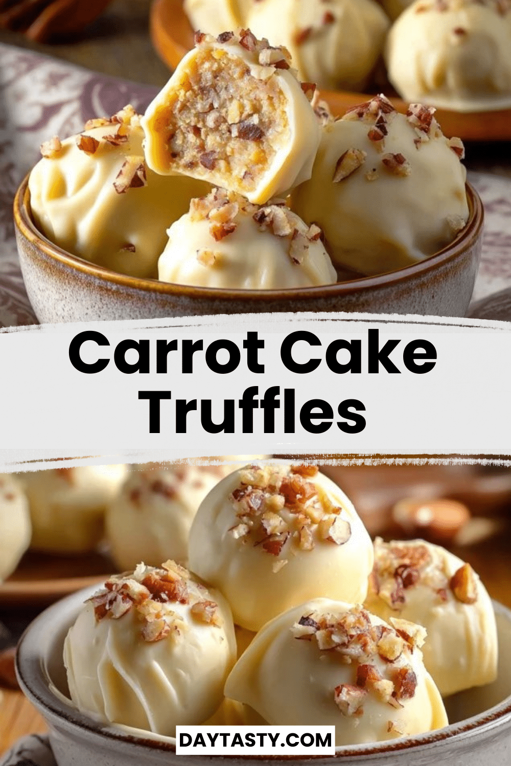 Carrot Cake Truffles Recipe