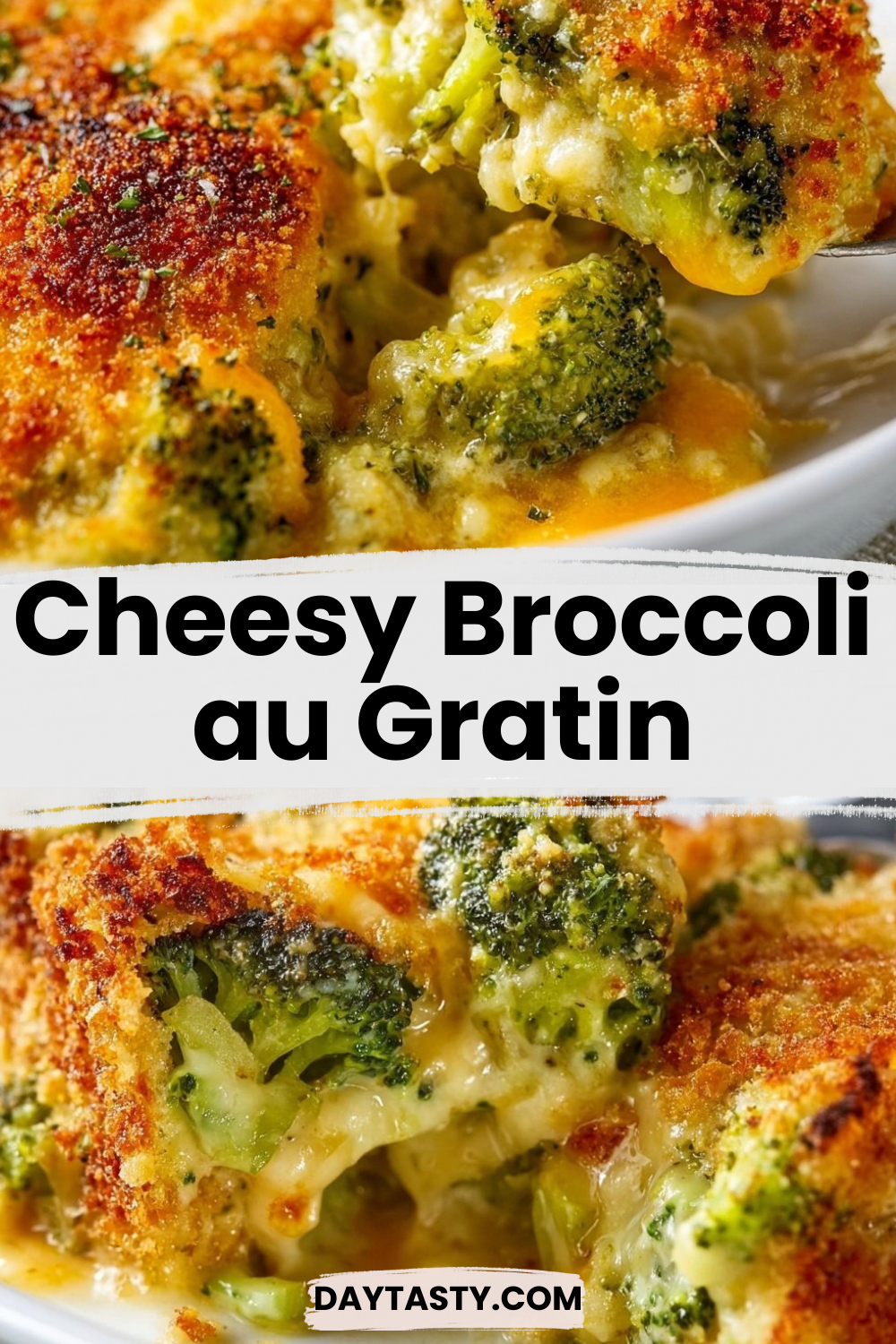 Cheesy Broccoli au Gratin

