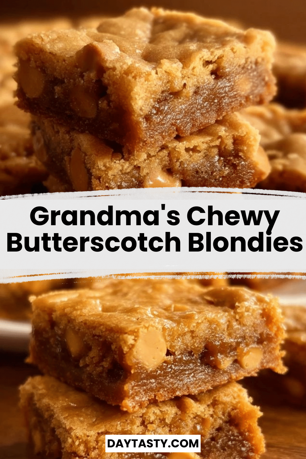Grandma's Chewy Butterscotch Blondies