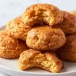 Light and fluffy honey cloud cookies made with just 4 ingredients