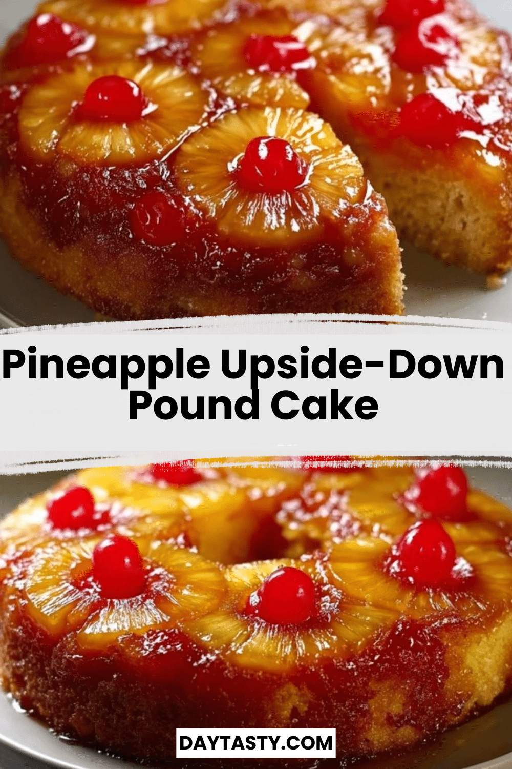 Pineapple Upside-Down Pound Cake