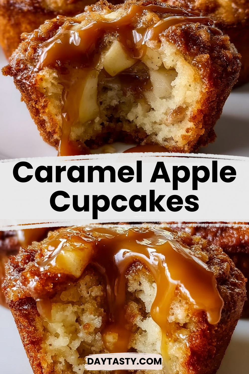 Caramel Apple Cupcakes

