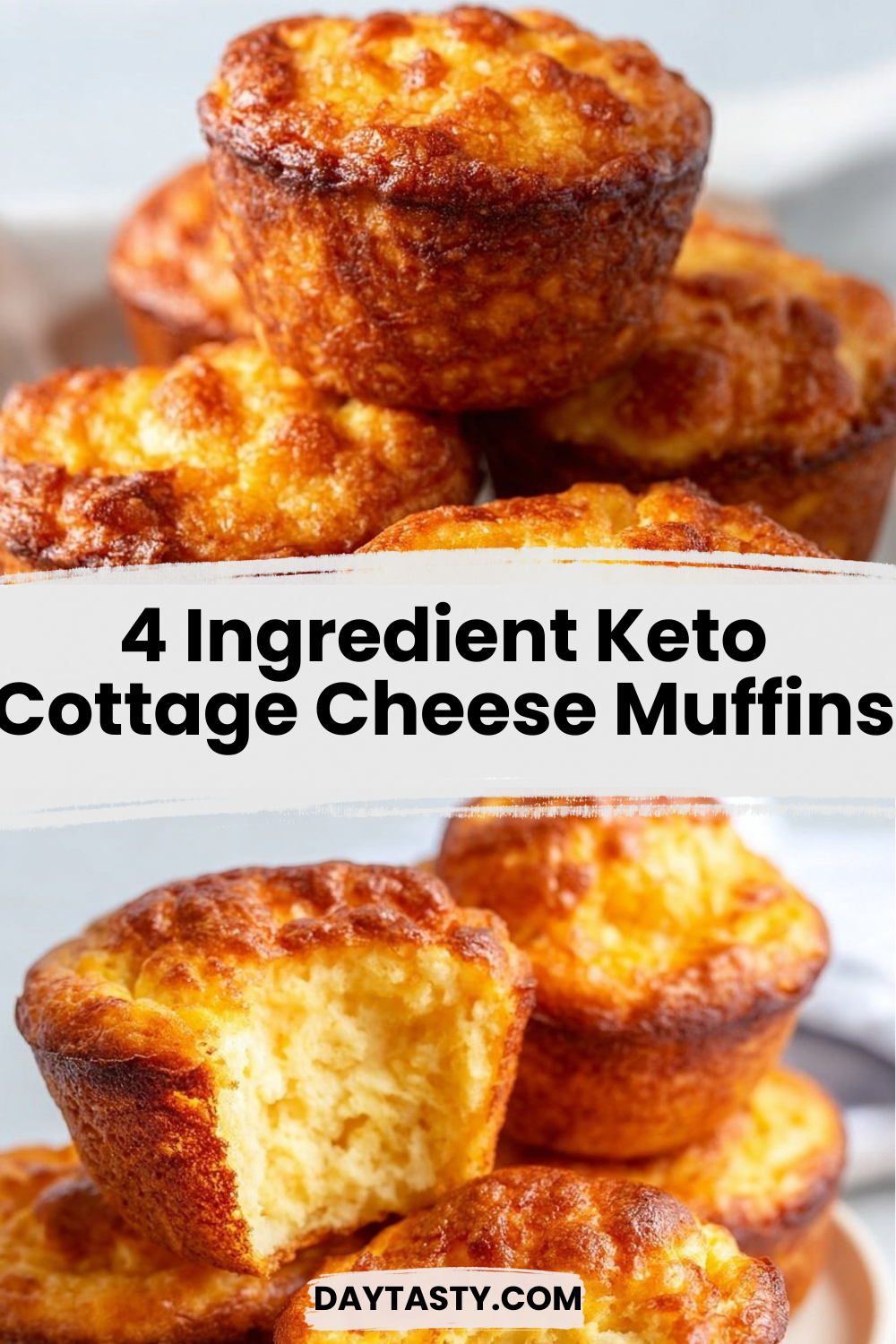 4 Ingredient Keto Cottage Cheese Muffins 4 Ingredient Keto Cottage Cheese Muffins