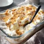 Delicious Apple Brown Betty dessert with baked apples and crumb topping.