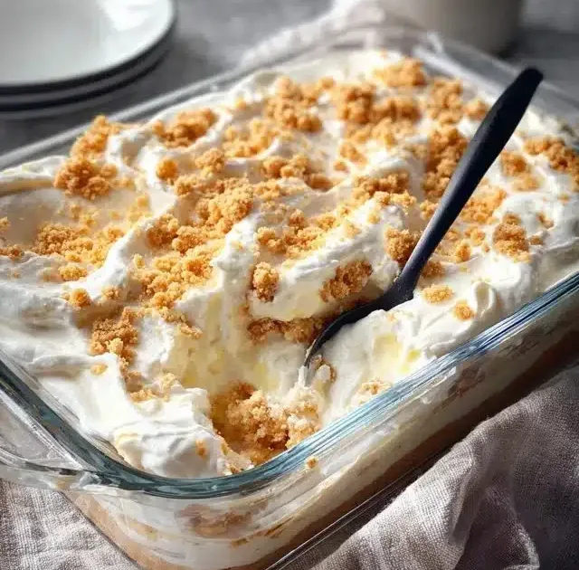 Delicious Apple Brown Betty dessert with baked apples and crumb topping.