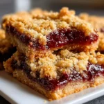 Delicious Cherry Pie Bars topped with cherries and a flaky crust