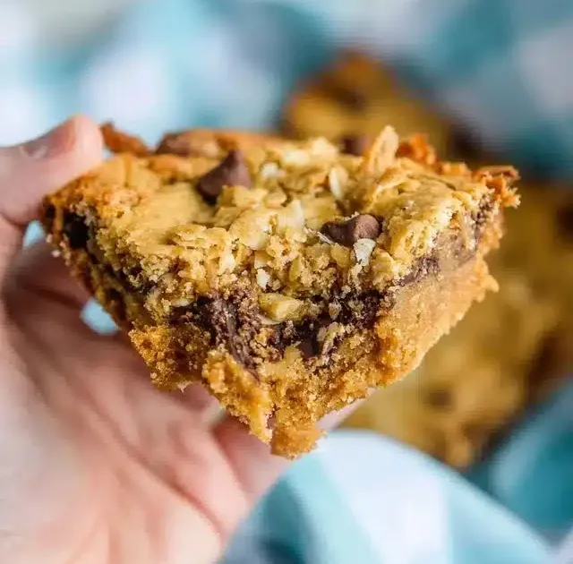 Deliciously baked Midnight Cookie Pie topped with chocolate chips and a golden crust.