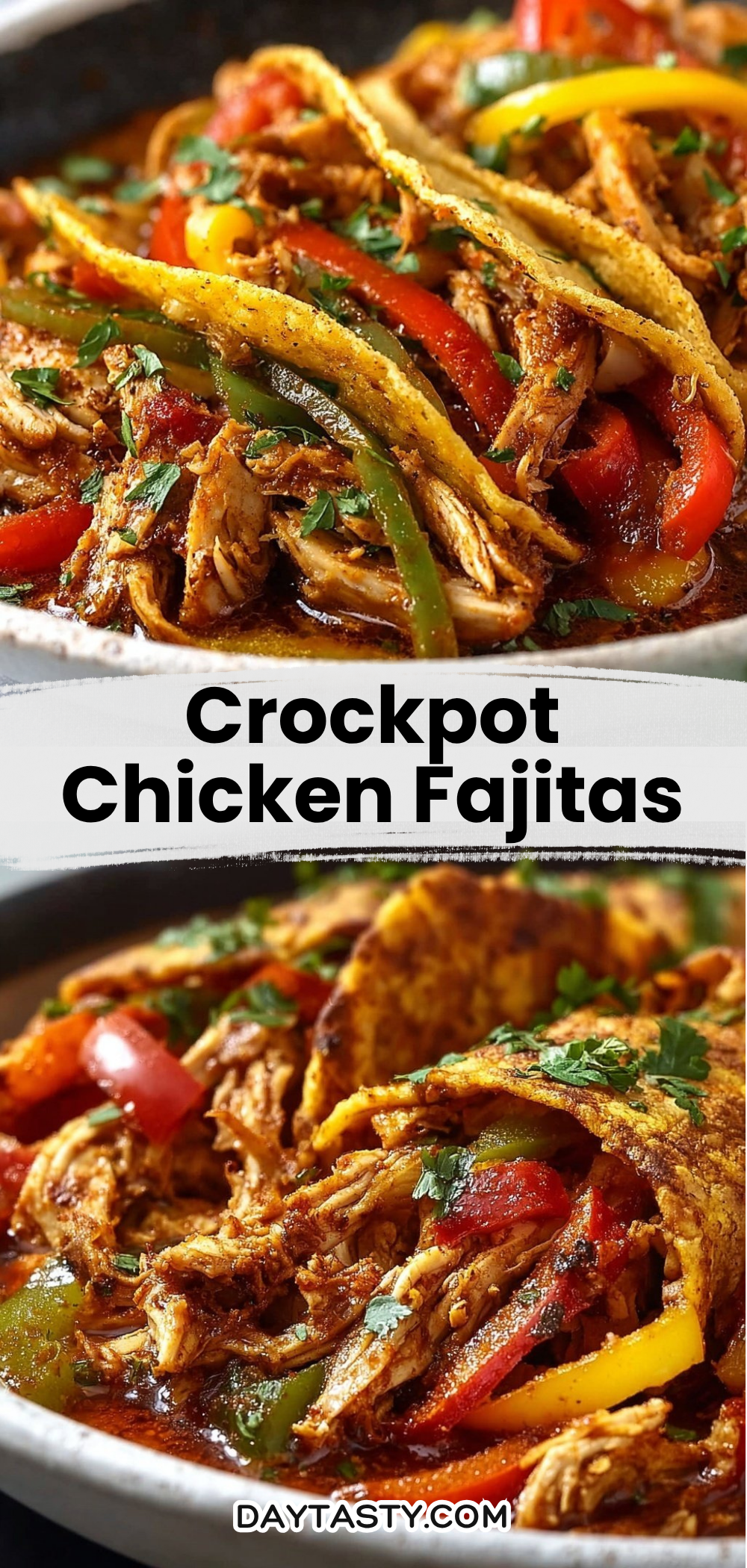 Crockpot Chicken Fajitas

