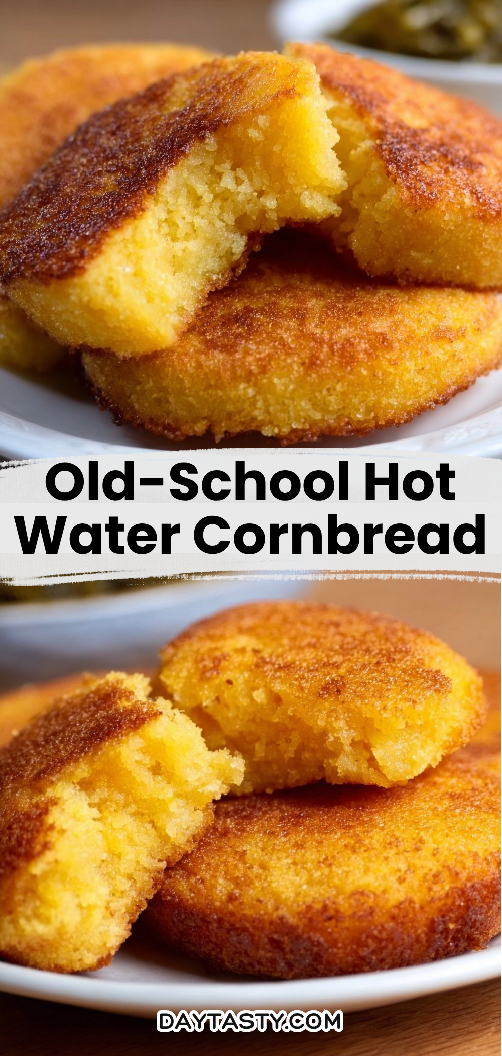 Old-School Hot Water Cornbread

