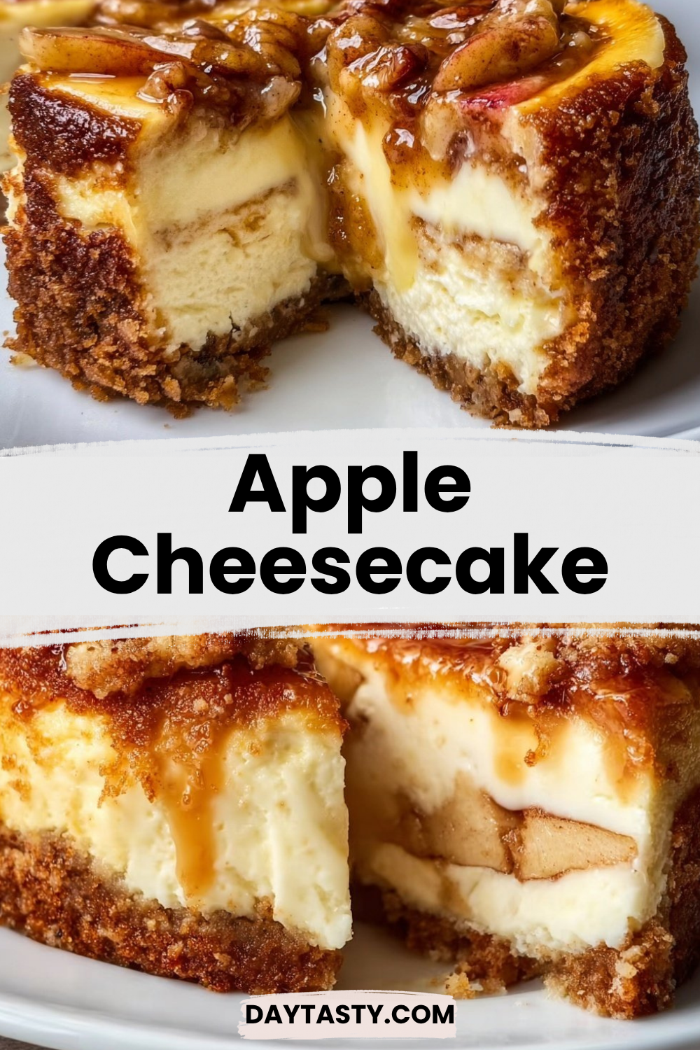 Apple Cheesecake

