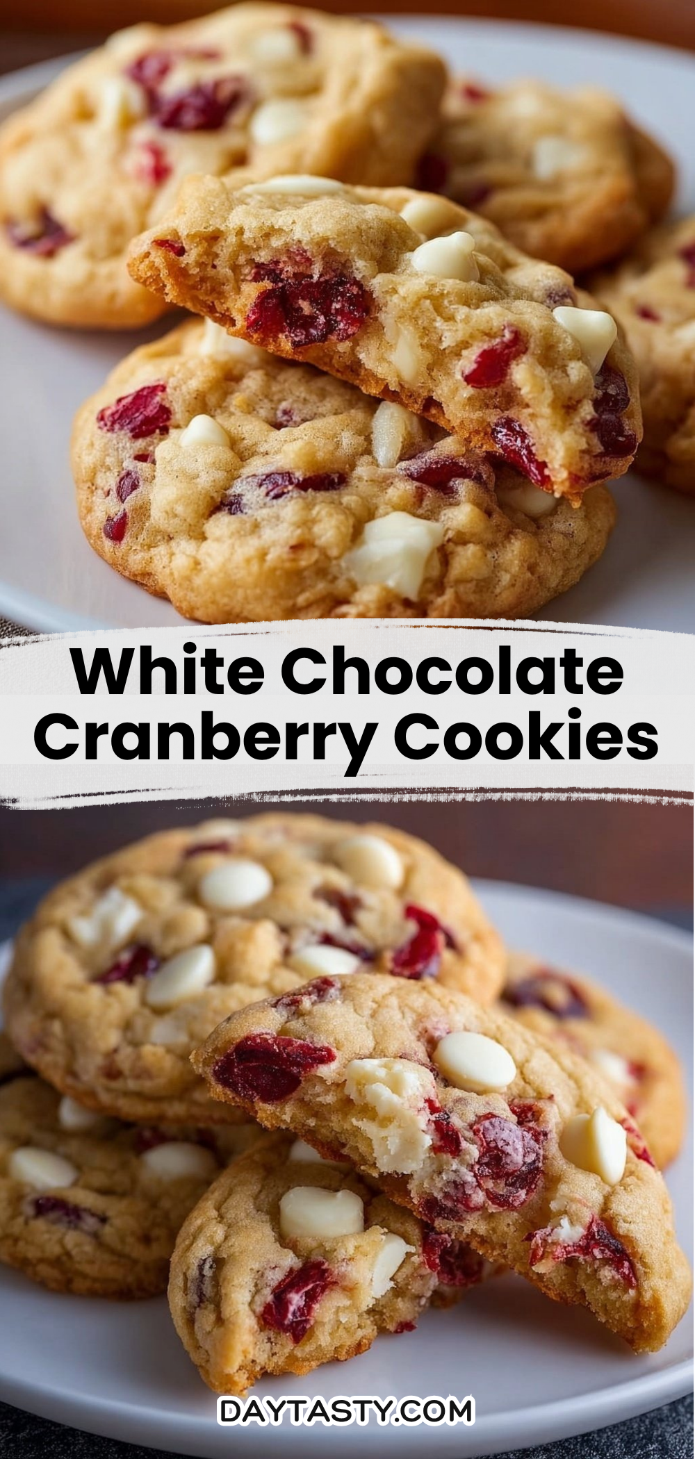 White Chocolate Cranberry Cookies White Chocolate Cranberry Cookies