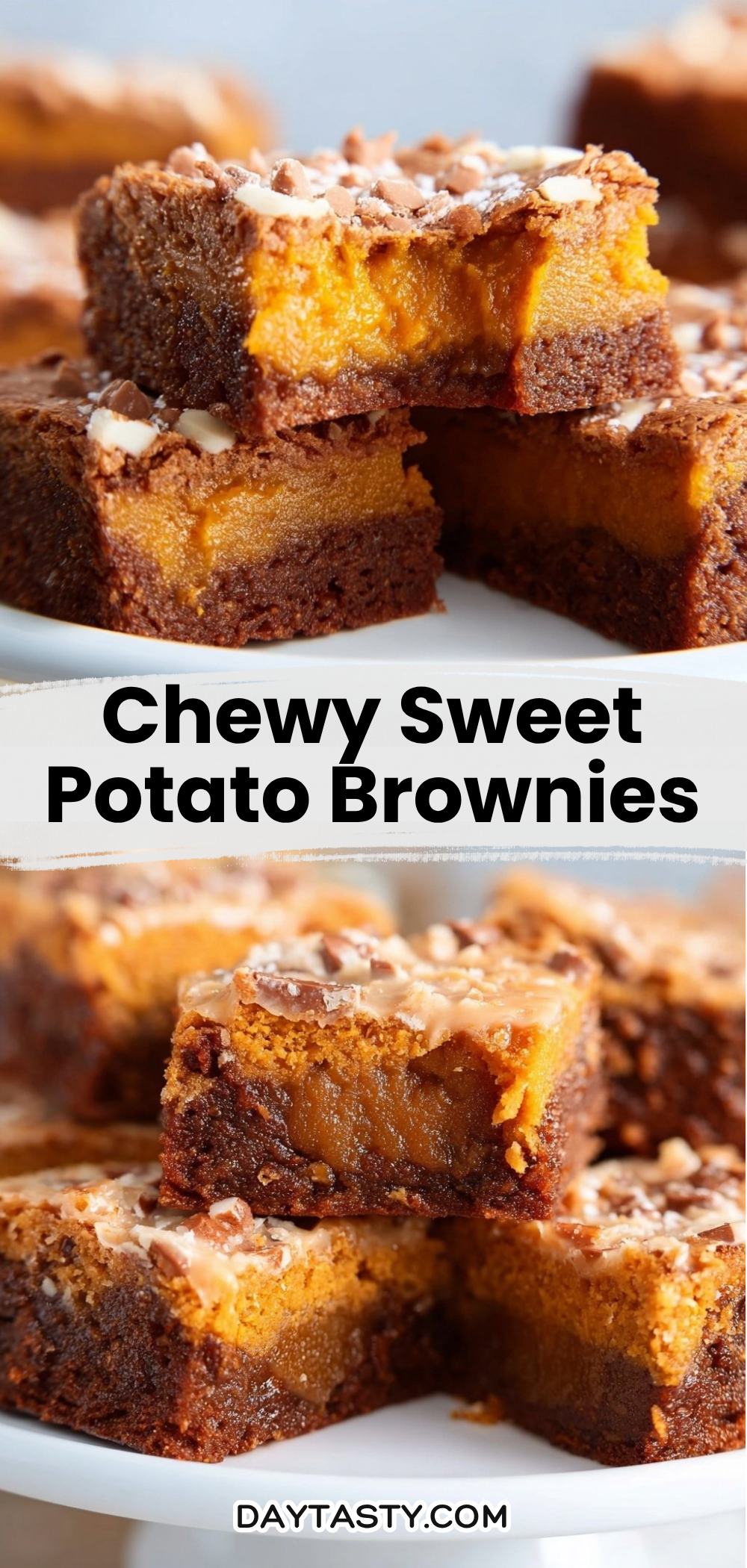 Chewy Sweet Potato Brownies Chewy Sweet Potato Brownies