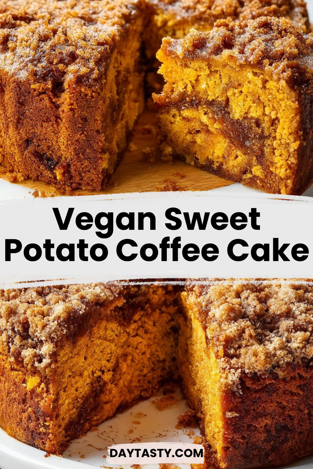 Vegan Sweet Potato Coffee Cake

