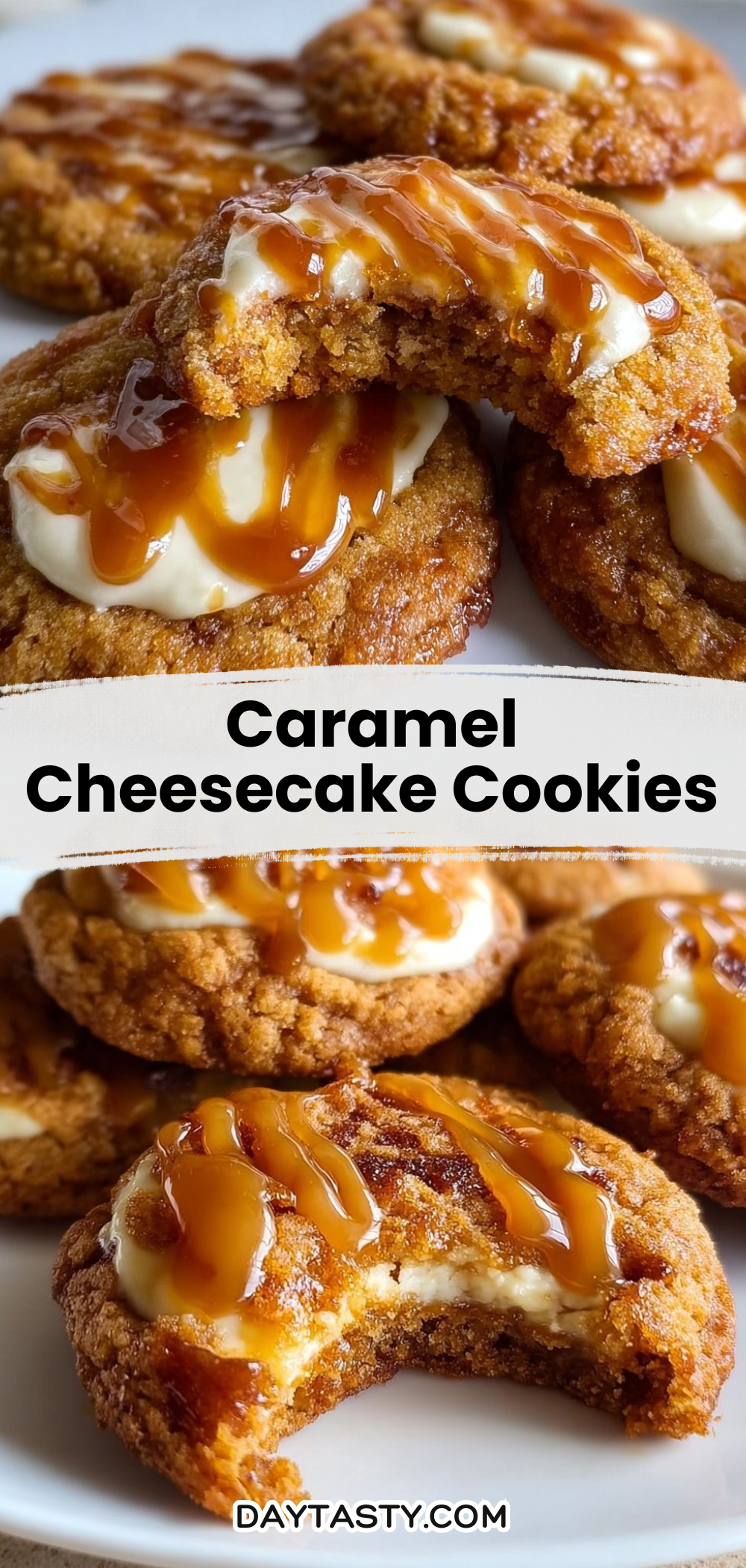 Caramel Cheesecake Cookies

