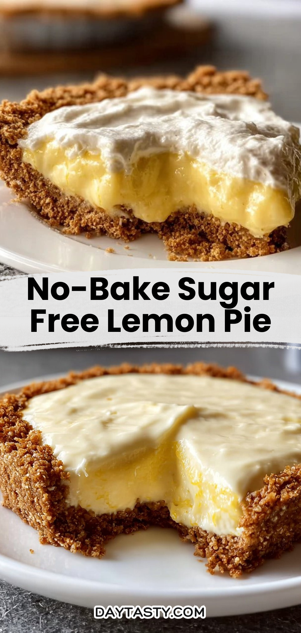 No-Bake Sugar Free Lemon Pie


