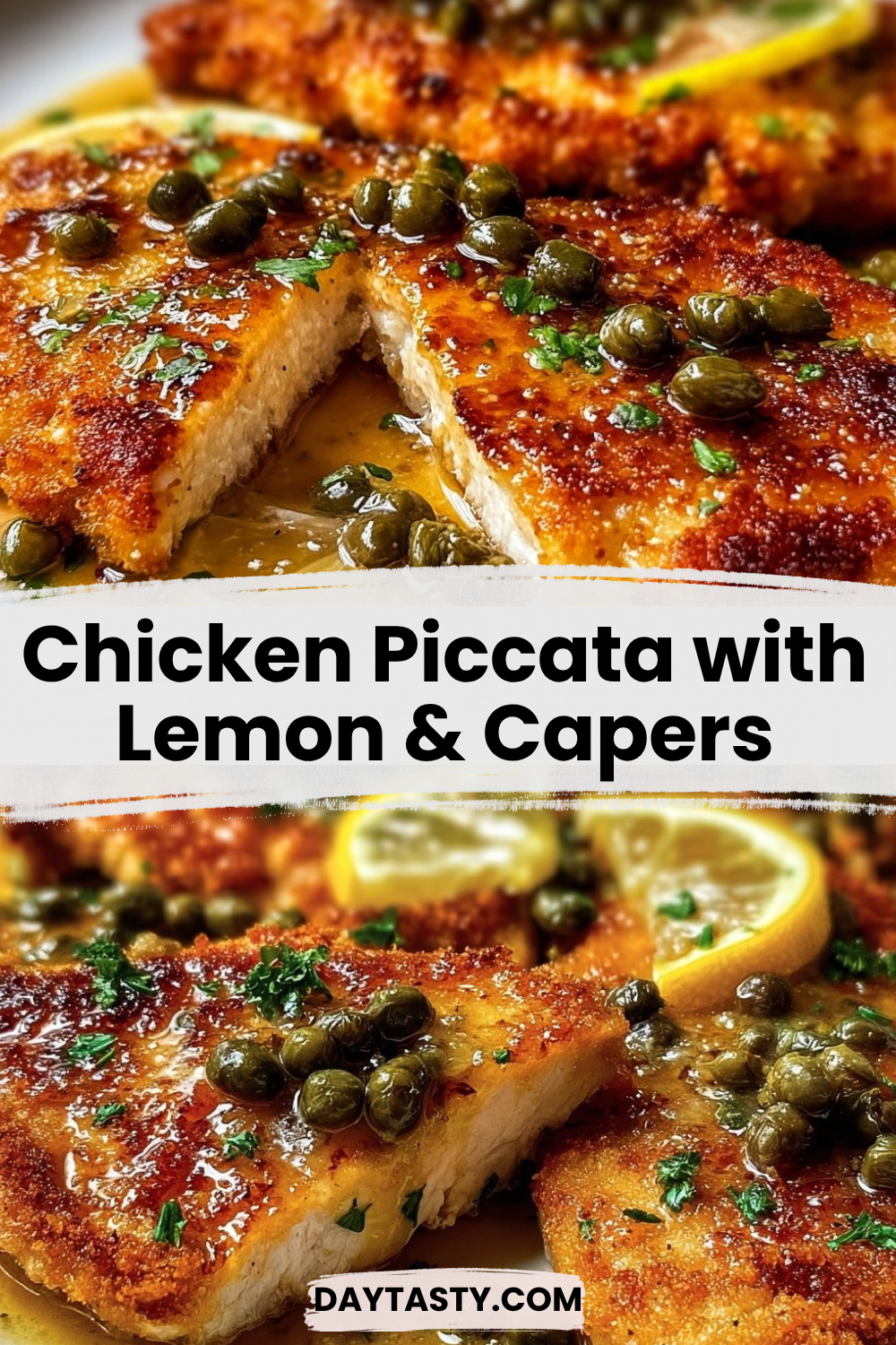 Chicken Piccata with Lemon & Capers

