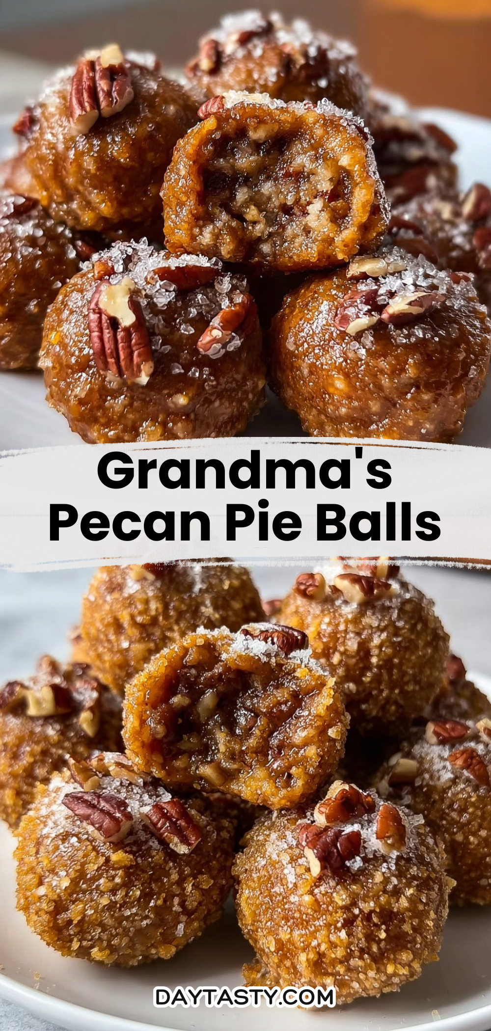 Grandma's Pecan Pie Balls

