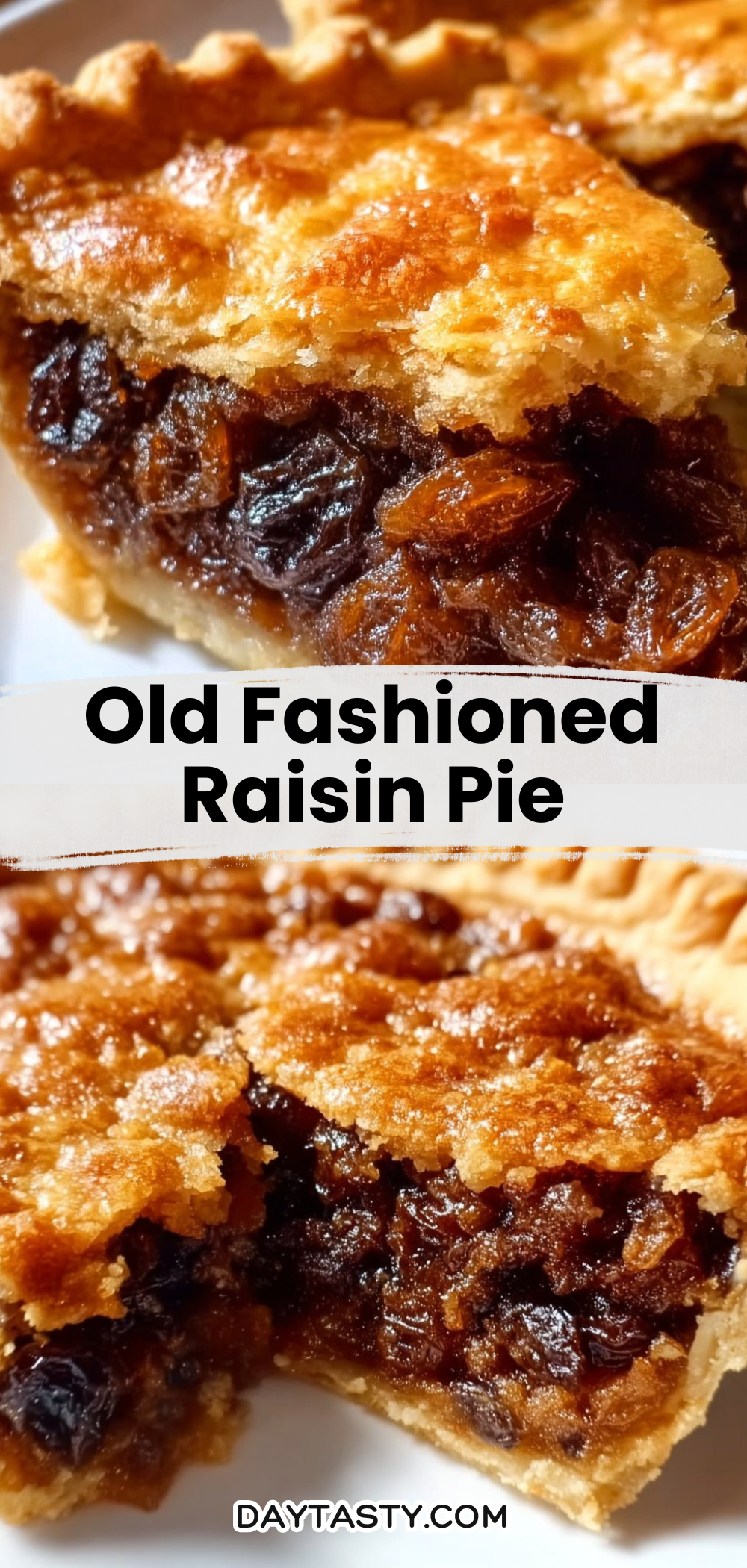 Old Fashioned Raisin Pie

