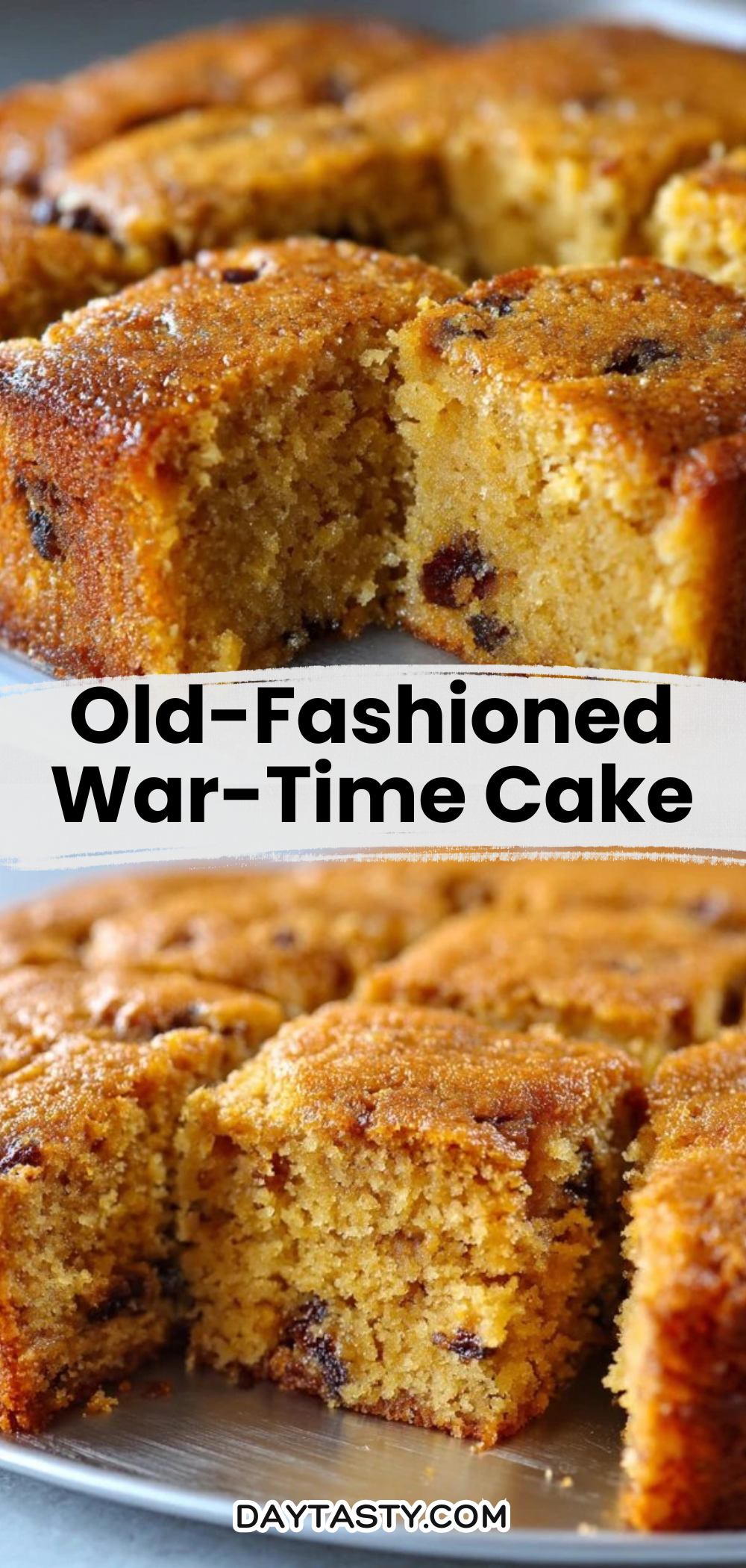 Old-Fashioned War-Time Cake

