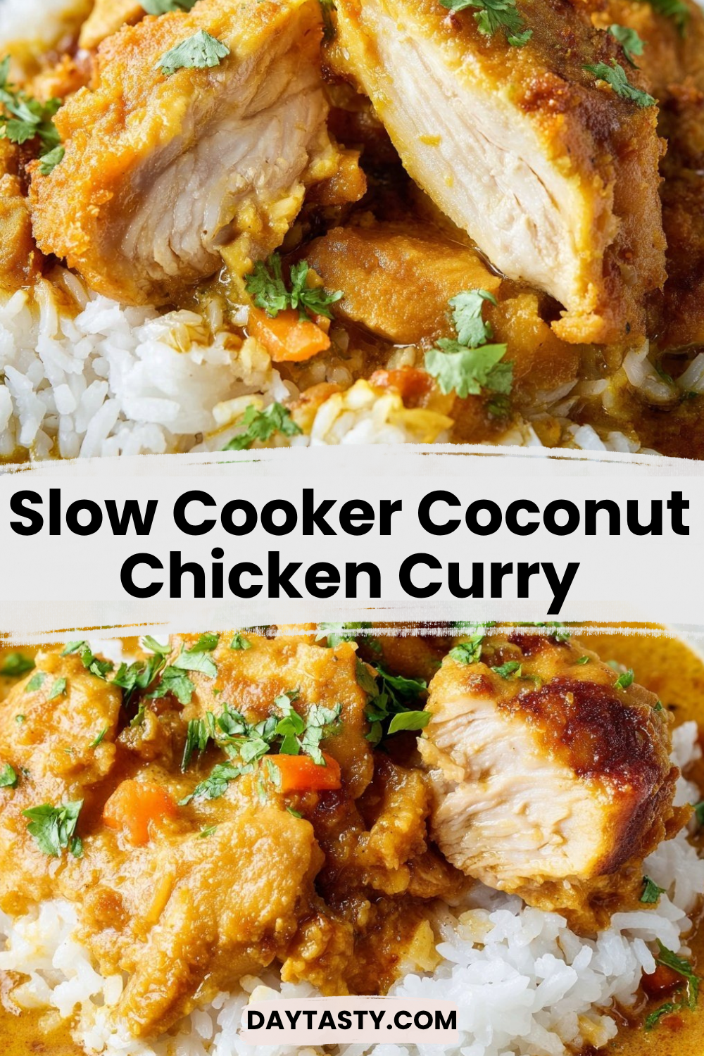 Slow Cooker Coconut Chicken Curry

