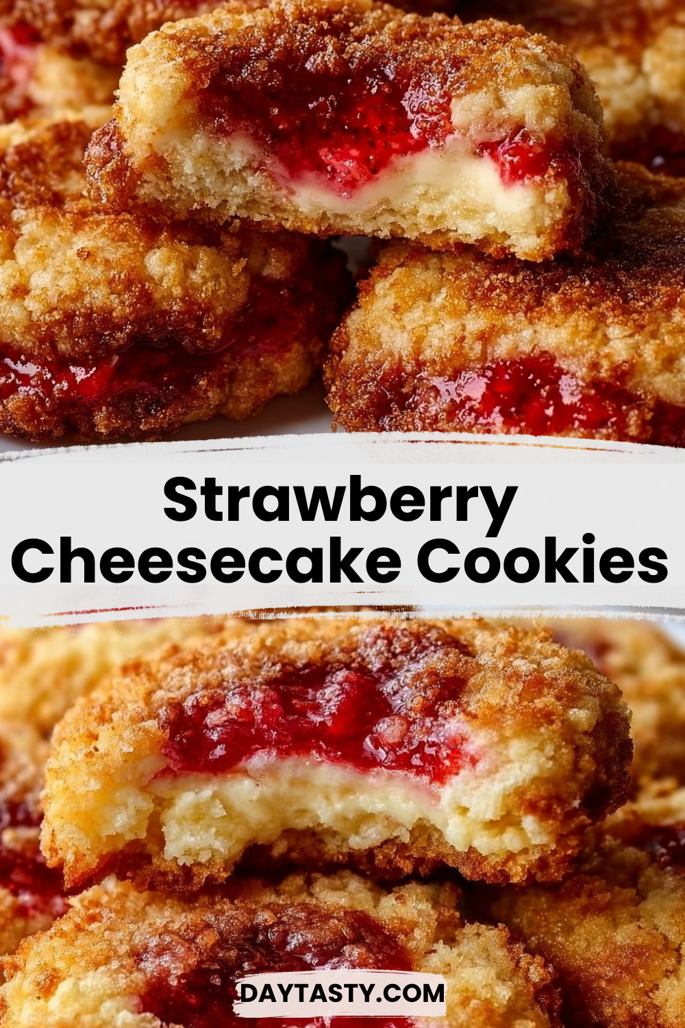 Strawberry Cheesecake Cookies

