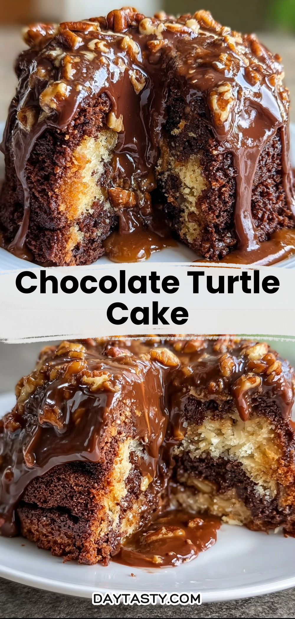 Chocolate Turtle Cake

