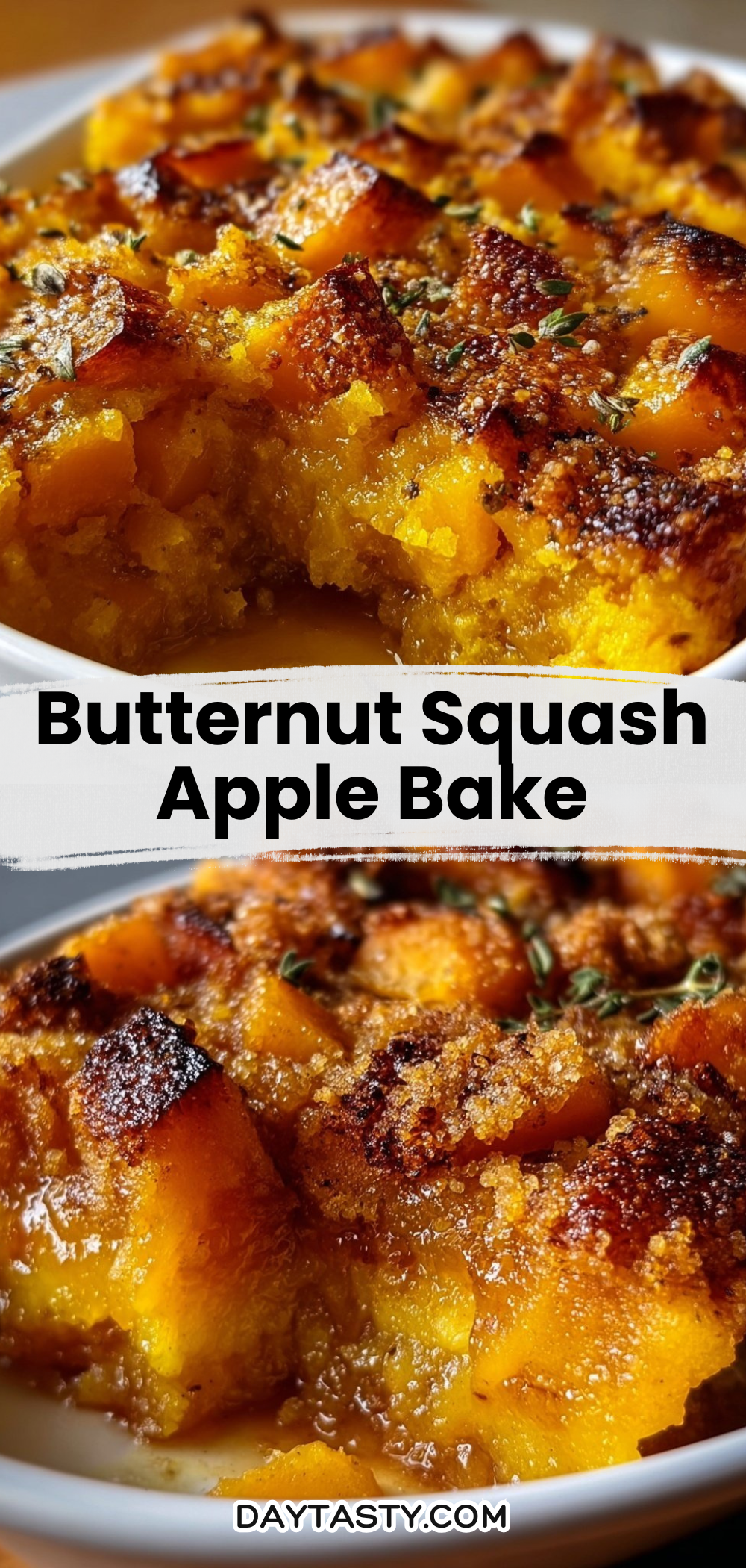 Butternut Squash Apple Bake

