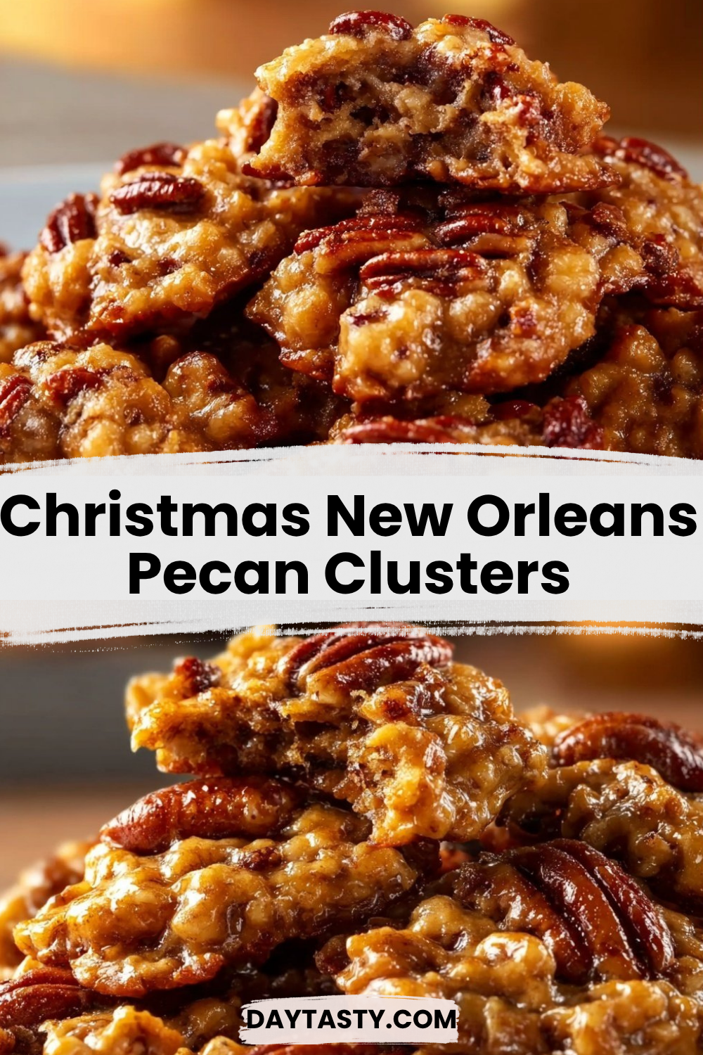 Christmas New Orleans Pecan Clusters

