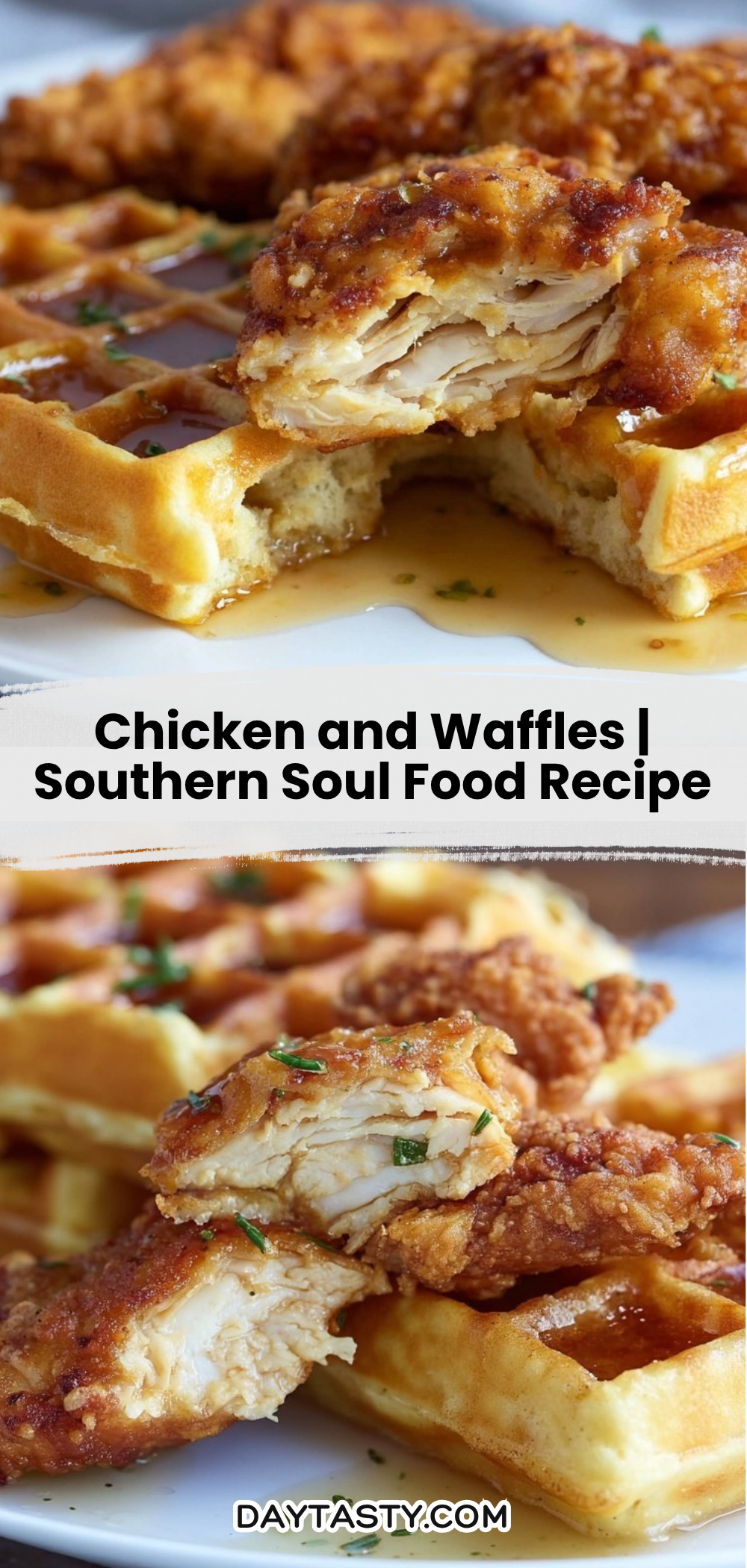 Chicken and Waffles | Southern Soul Food Recipe


