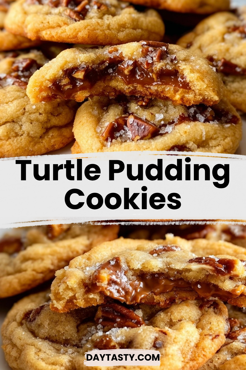 Turtle Pudding Cookies

