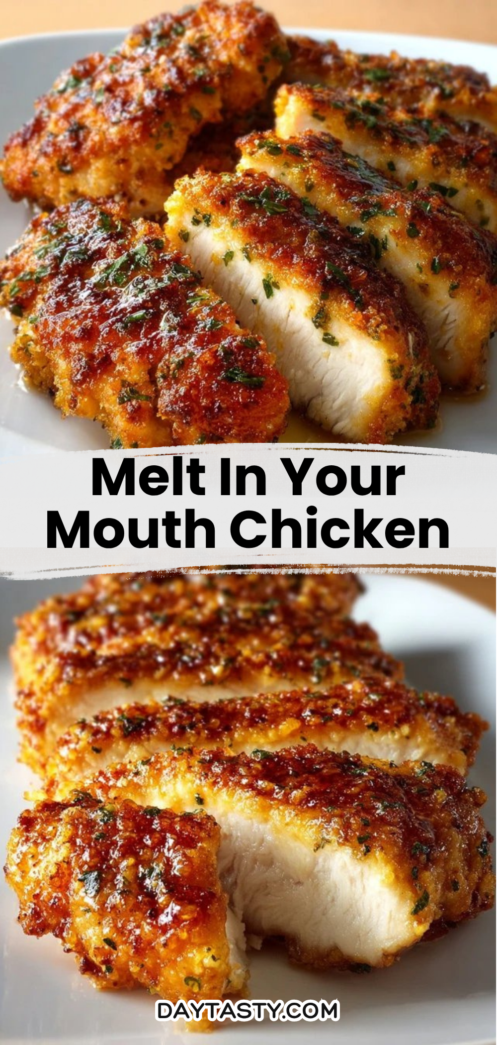 Melt In Your Mouth Caesar Chicken

