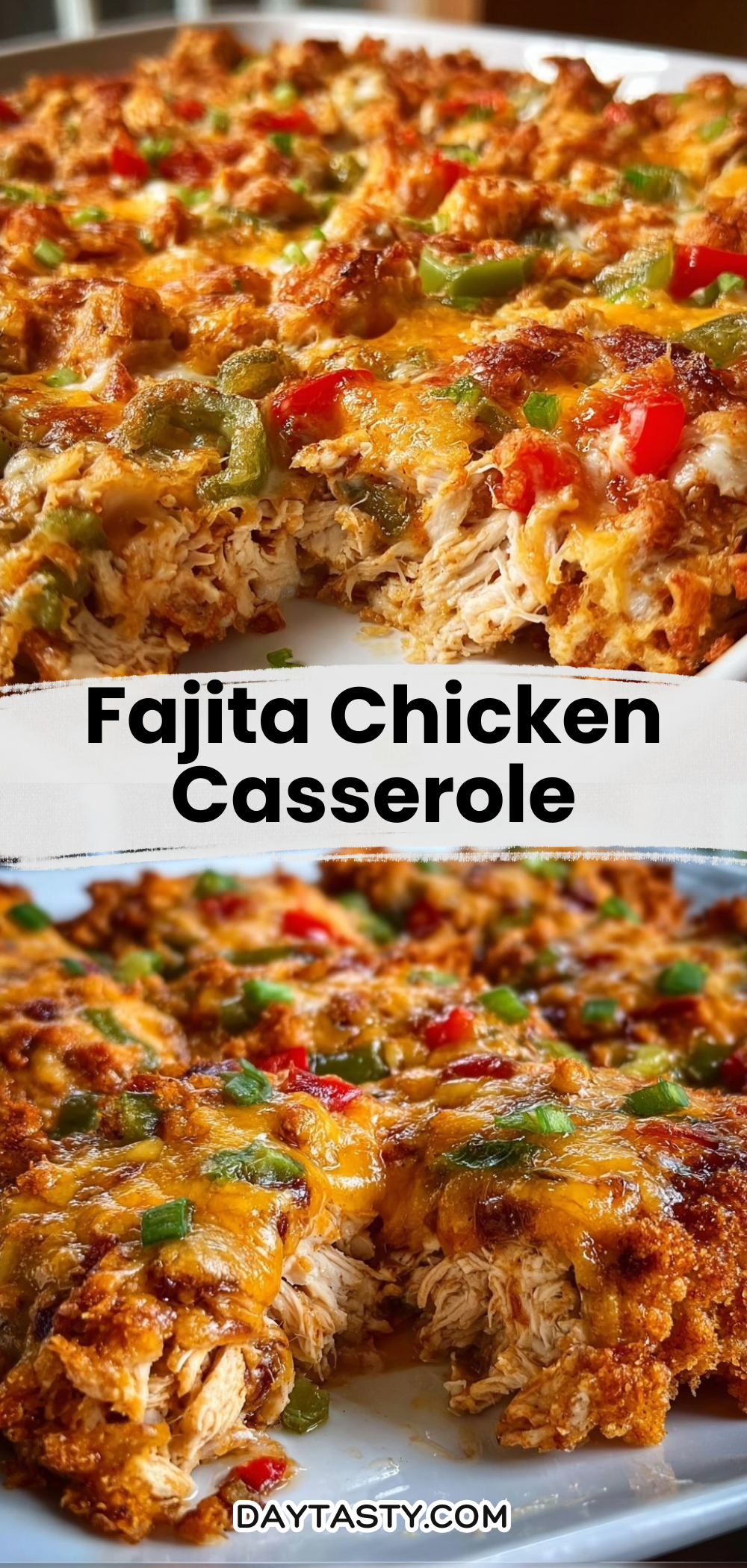 Fajita Chicken Casserole

