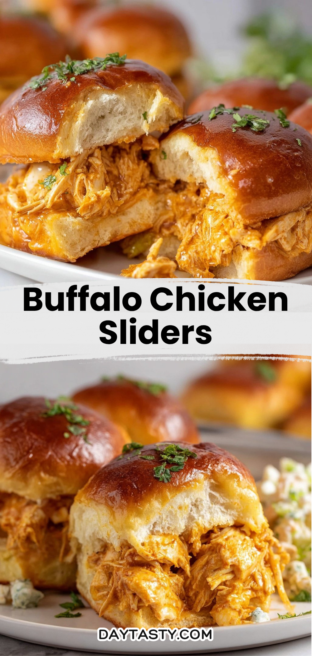 Buffalo Chicken Sliders

