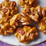 Delicious classic Louisiana pralines made with sugar and pecans